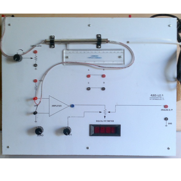 Measurement & Instrumentation Lab, LDR Measurement Tutor     